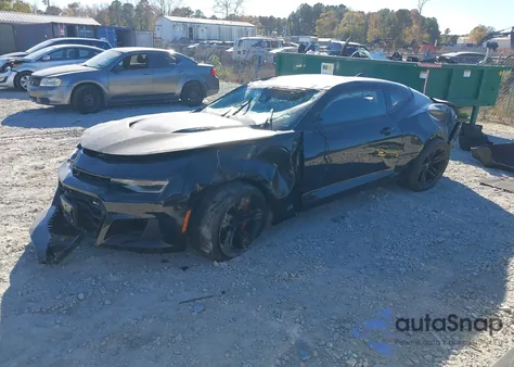 2022 Chevrolet Camaro Rwd Zl1 из США, поврежденный, VIN 1G1FK1R61N0124859